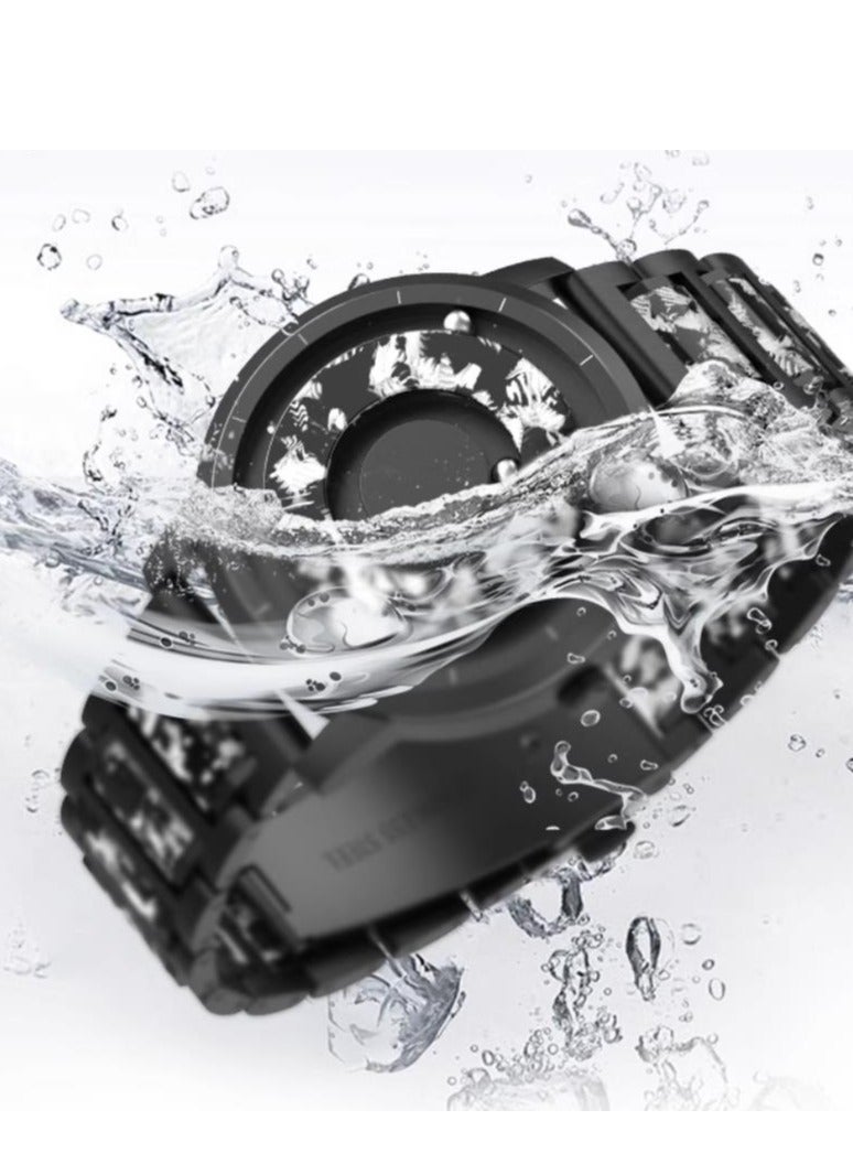 EUTOUR Magnetic Bead Without Pointer Concept Watch, Personalized And Creative Quartz Watch - Image 4