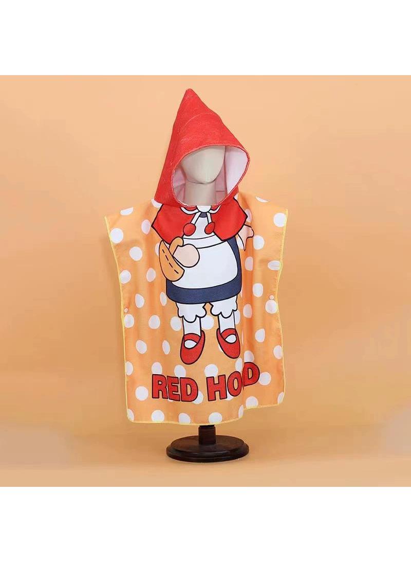 Y&D 60*120cm Printed Quick Drying Hooded Soft Bath Towel - Image 1
