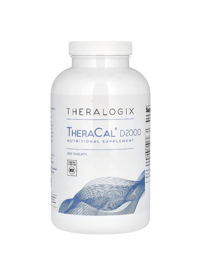 Theralogix Theralogix, TheraCal D2000, 360 Tablets  - Image 1