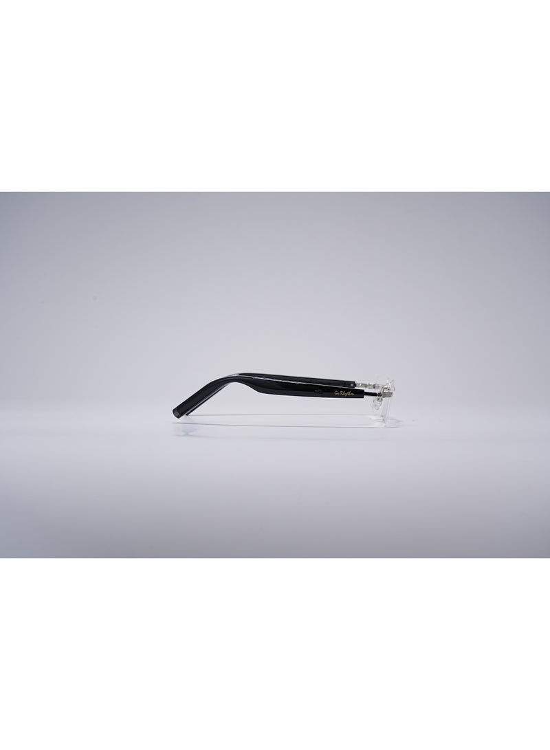 GoRhythm Go Rhythm Ai Translation smart glasses with ai assistant app,Bluetooth audio glasses-Clear rimless lenses and black temples - Image 2