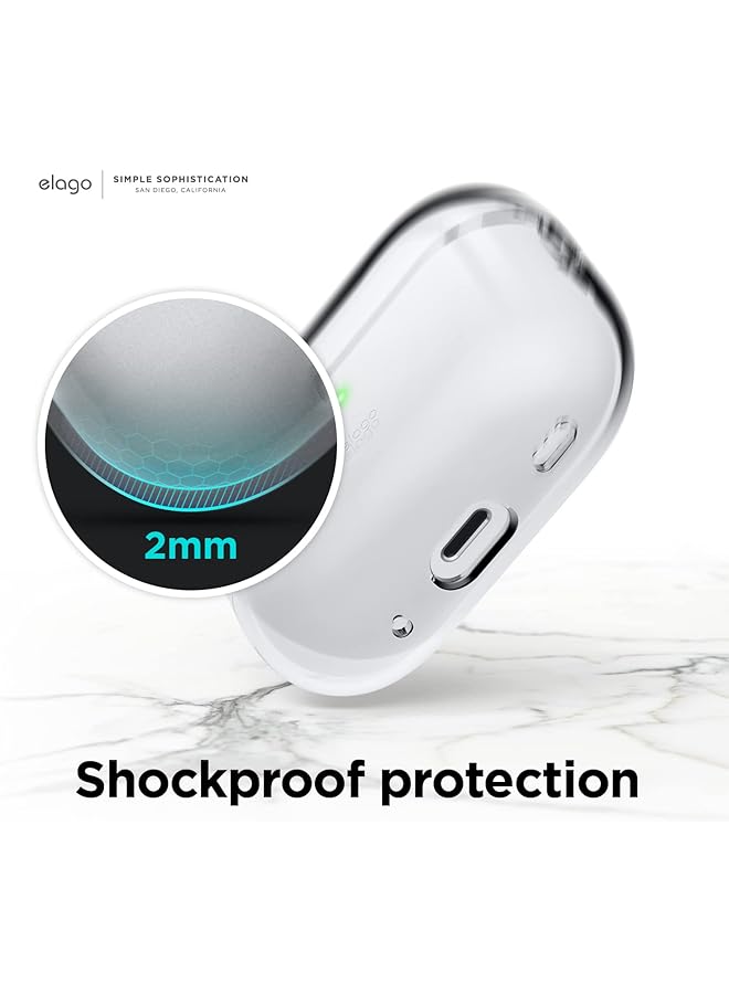 Elago Eapp2Cl Hang Cl Case With Keychain For Airpods Pro 2 Transparent - Image 5