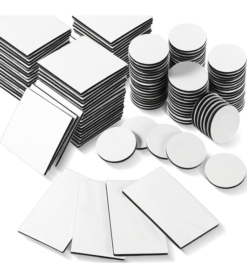 Heavy Duty Double Sided Foam Tape Strong Adhesive Pads for Floor Door Installation Sponge Glue 18 Piece Set - Image 5