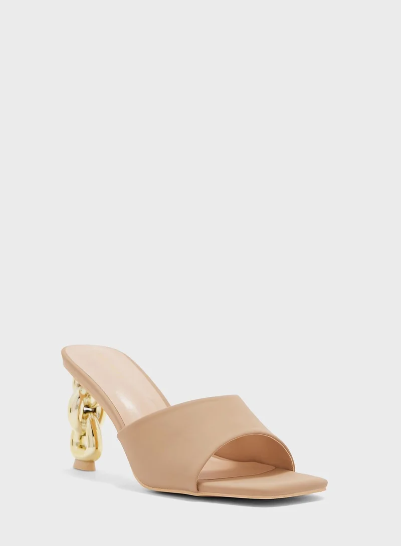 shoexpress Single Strap Low Heel Sandals