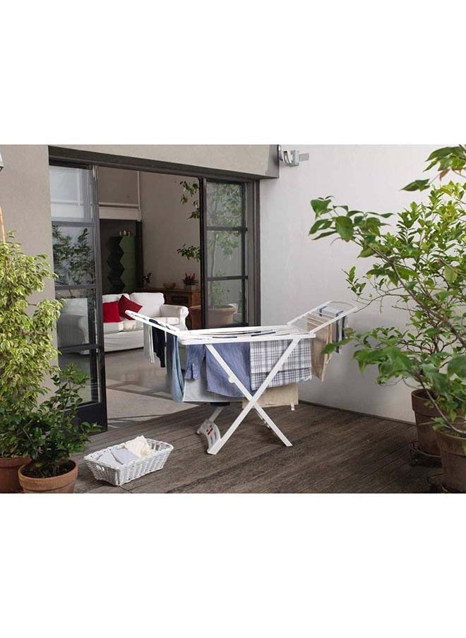 Vileda Solar Resin X-Leg Indoor and Outdoor Cloth Dryer 20m, Weatherproof , Lightweight, Stabile - White (182 x 110 cm) 157218 - pzsku/ZBBA6B7B0C5D19DC76C52Z/45/_/1714130392/37320fb1-207f-4545-9af4-4df62efc1235