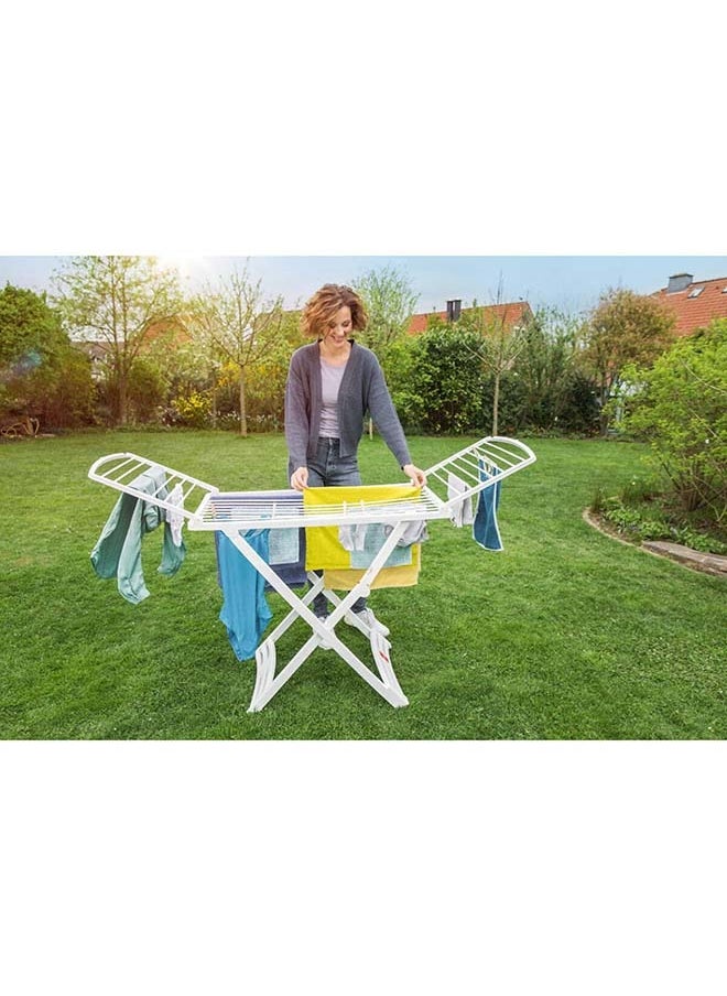 Vileda Solar Resin X-Leg Indoor and Outdoor Cloth Dryer 20m, Weatherproof , Lightweight, Stabile - White (182 x 110 cm) 157218 - pzsku/ZBBA6B7B0C5D19DC76C52Z/45/_/1714130393/ea1f7d7b-4c6c-4f33-8cfa-7c0f5e6073a0