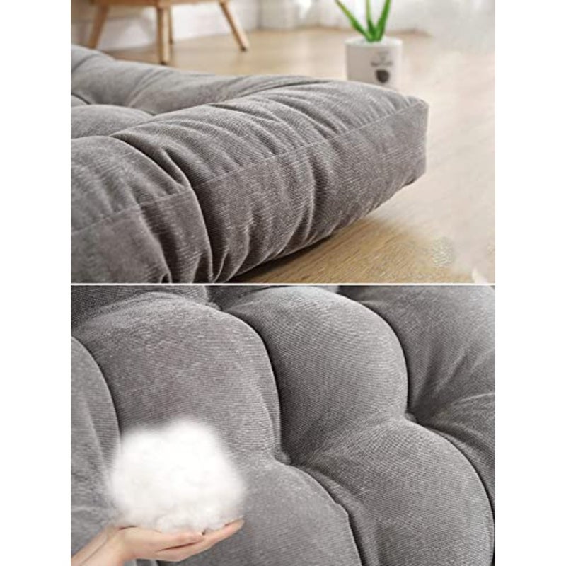 Floor Pillow, Floor Cushion, Square Large Pillows Seating for Adults, Tufted Corduroy Floor Cushion for Living Room Tatami - Image 2