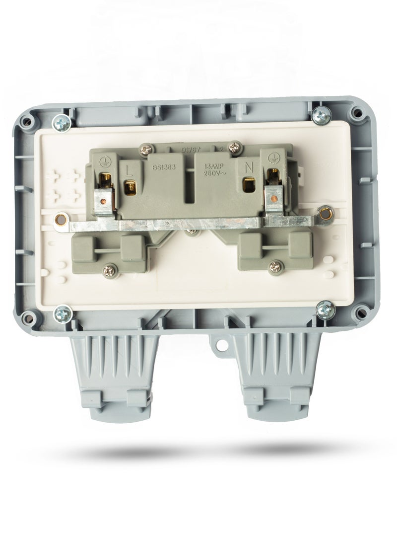 مقبس خارجي مزدوج - Image 4