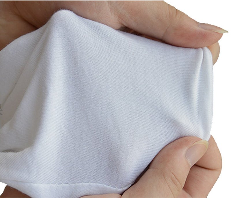 ليزنيرزم قفازات Lasenersm 24 قطعة/12 زوجًا، مقاس 8.27 بوصة، من القطن الأبيض، مقاس واحد - Image 3