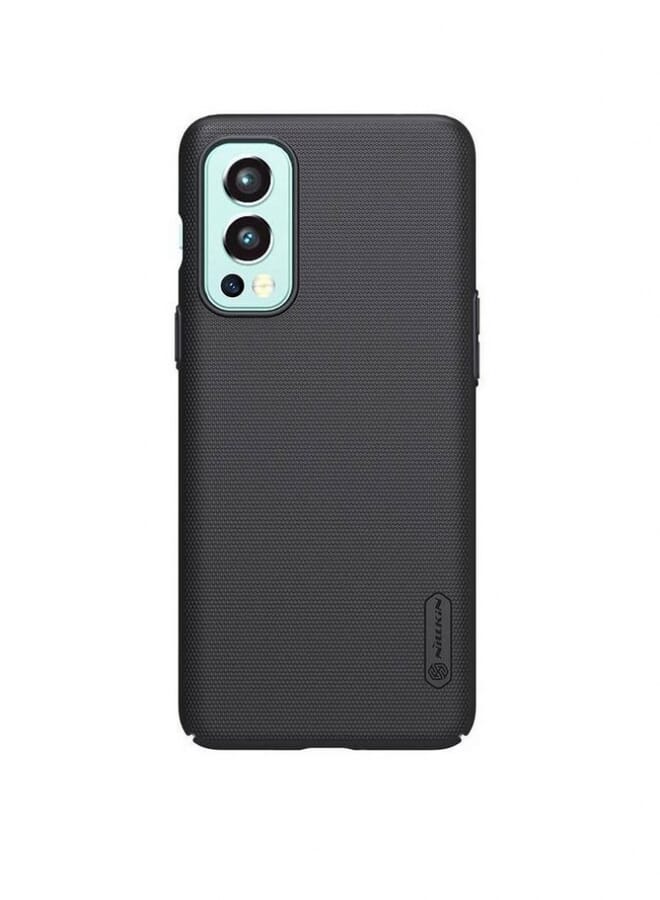 Nillkin Super Frosted Shield Hard Back Case Cover For Oneplus Nord 2 5G Black - Image 1