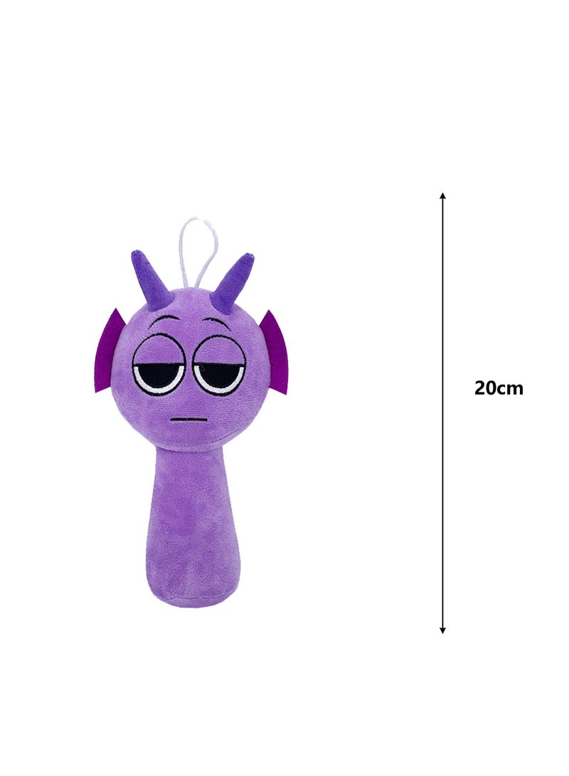 لعبة ريذم بوكس ​​سبرونكي القطيفة مقاس 20 سم حول اللعبة، دمية قطيفة ناعمة واقعية ولطيفة، هدية لمحبي ألعاب الأولاد والبنات - Image 2