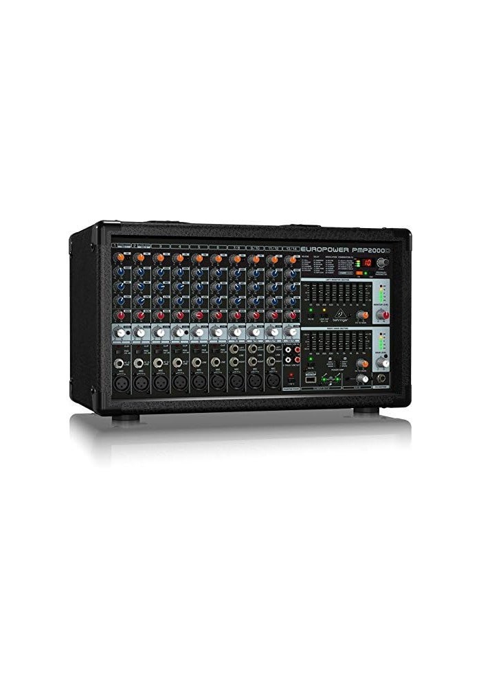 Behringer EUROPWER PMP2000D 2000-Watt 14-Channel Powered Mixer - Image 2