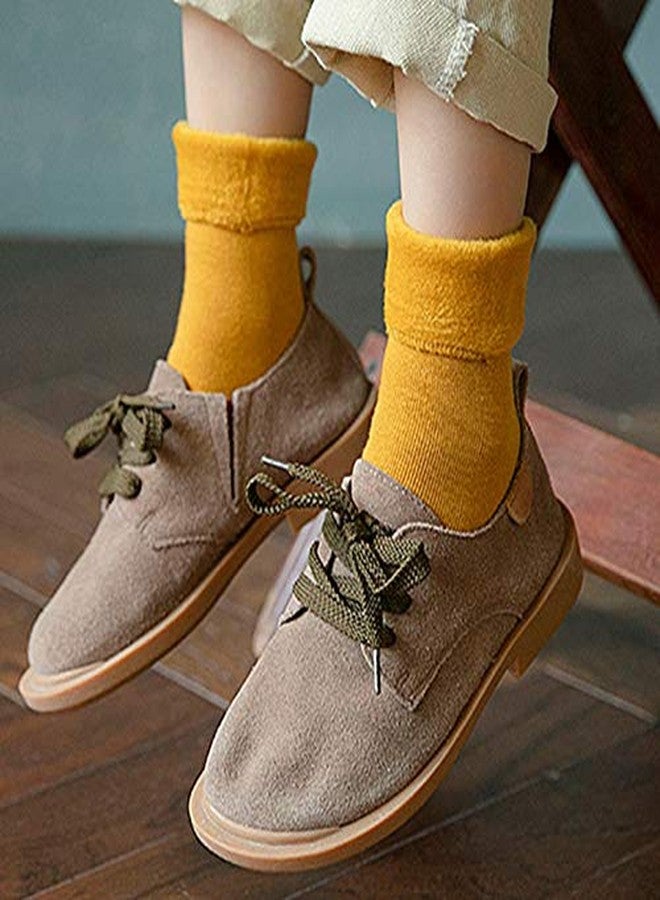 Missby® Unisex Children Thicken Warm Thermal Cashmere Snow Socks (6, 3-5 Years) - Image 4
