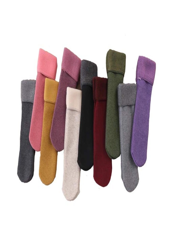 Missby® Unisex Children Thicken Warm Thermal Cashmere Snow Socks (6, 3-5 Years) - Image 1