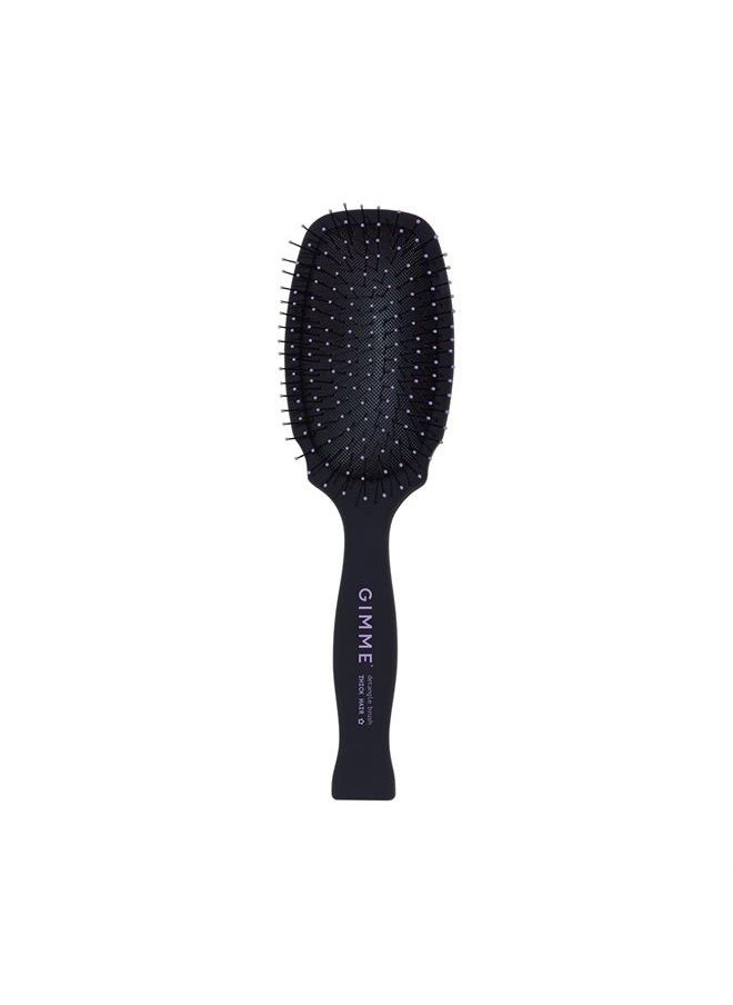 Gimme - Gimme Beauty - Thick Hair Brush - Damage-Free Detangling Brush - Hair Brush for Thick Hair with Anti-Static, Heat-Resistant, & Flexible Nylon Bristles - Detangler Brush for Women & Kids - Image 1