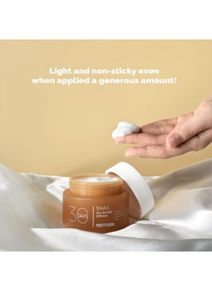 PRETTYSKIN PRETTYSKIN 30days All IN ONE (Toner+Emulsion+Ampoule) Cream 3.38fl.oz. (Snail)  - Image 3