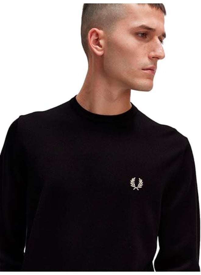 Fred Perry British gentleman style round neck cotton pullover - Image 1