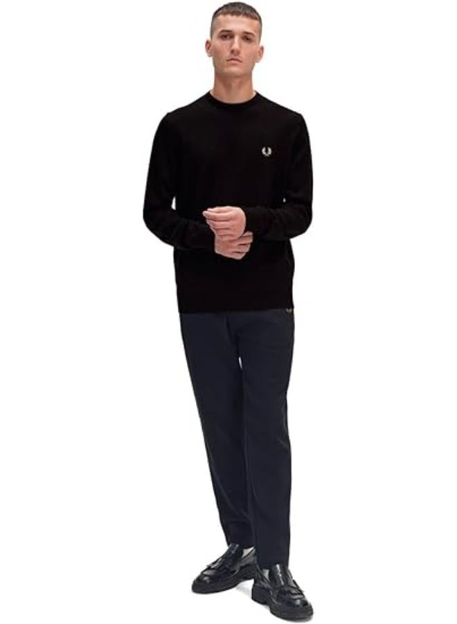 Fred Perry British gentleman style round neck cotton pullover - Image 2