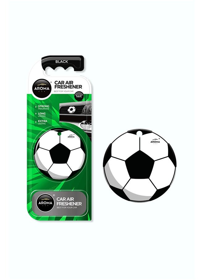 Aroma Polymers Sport Car Air Freshener Black 