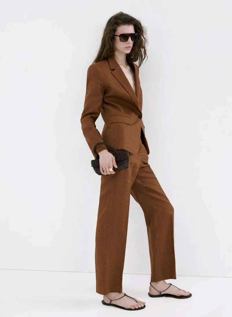 MANGO  Linen suit trousers for Women | Best Price UAE