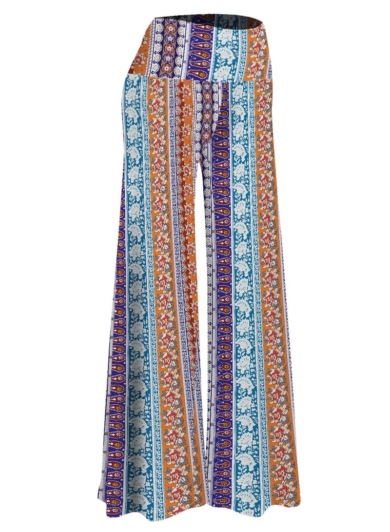 Arolina Women's Stretchy Wide Leg Palazzo Lounge Pants Casual Comfy High Waist Palazzo Pants - Image 1