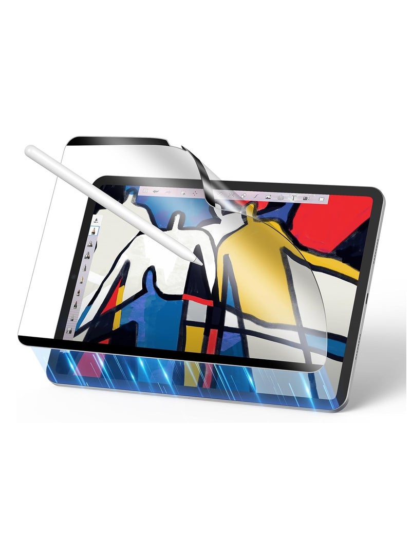 1Pack Magnetic Paper-Feel Screen Protector for iPad Pro 11 Inch M5 2025/M4 2024/iPad Air 11 inch M4 2026/M2 2024/M3 2025, Write and Draw Like on Paper, Detachable & Reusable Matte Film, Compatible with Tempered Film, High Sensitive - Image 1