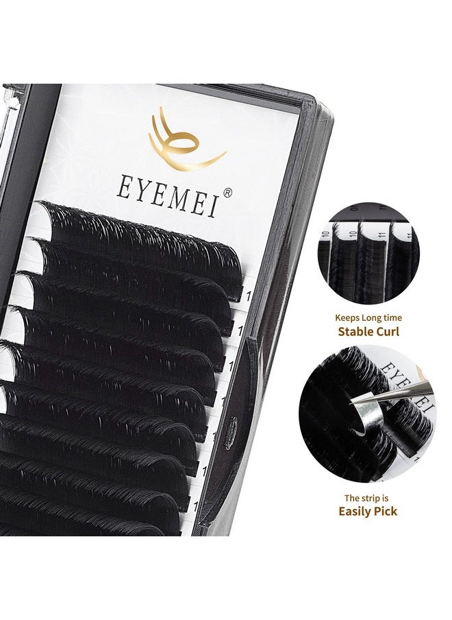 EYEMEI - Eyelash Extension Easy Fan Volume Lashes 0.05 0.07 C/D/Dd Curl 15-20Mm Rapid Blooming Volume Lash Extensions (0.05D 15-20Mix) - Image 1