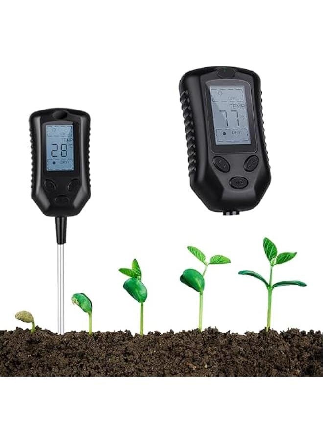 Beauenty 4-in-1 Soil Moisture PH Meter, Soil Tester for Moisture, Light,Nutrients, pH,Soil Ph Test Kit Great for Home and Garden, Lawn, Farm, Indoor & Outdoor Use  - Image 1