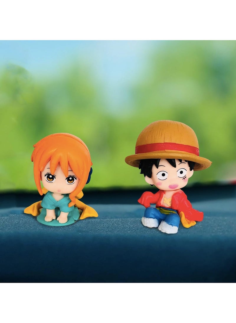 general Anime Character Cake Decoration Collectible Character Statues Car Dashboard Decorations Accessories Indoor Home Office Desk Decorations Ladies Men Birthday Gift - Image 3