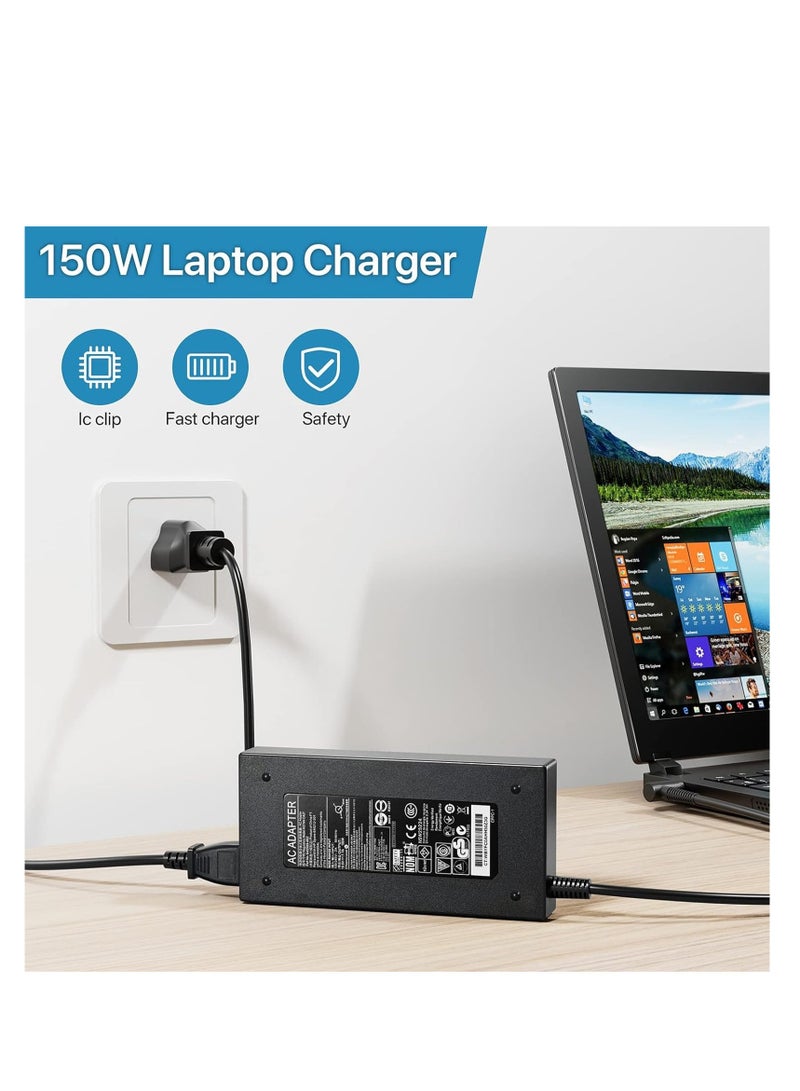 Terabyte 150W 19.5V 7.7A Laptop Notebook Power Adapter For HP 4.5 x 3.0mm, Plug:EU Plug - Image 5