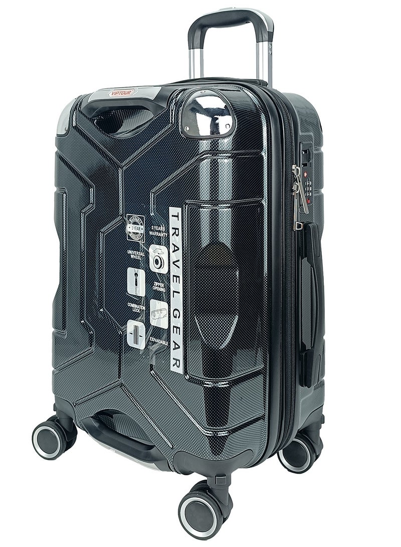 فيبتور طقم حقائب سفر بعجلات من 3 قطع TPC عجلات جانبية صلبة مع قفل TSA - Image 3