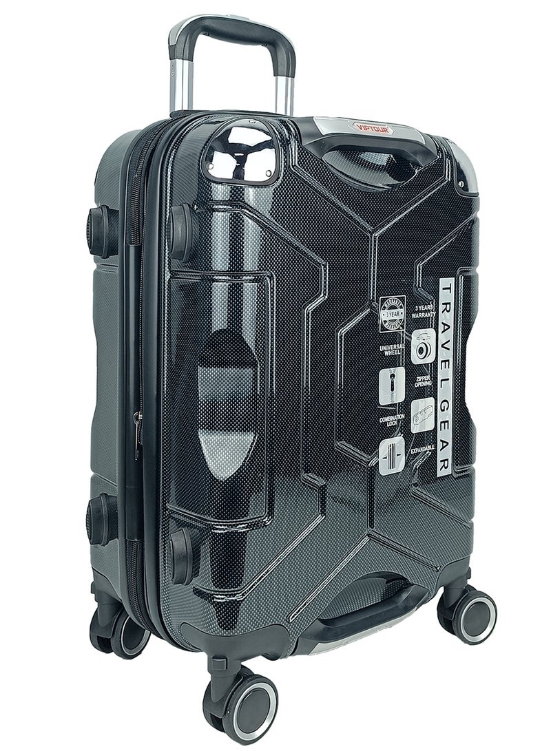 فيبتور طقم حقائب سفر بعجلات من 3 قطع TPC عجلات جانبية صلبة مع قفل TSA - Image 4