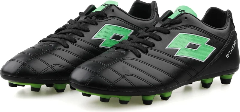 لوتو 3m Stadio Fg 3fx Men's Turf Football Shoes 101365335 Black