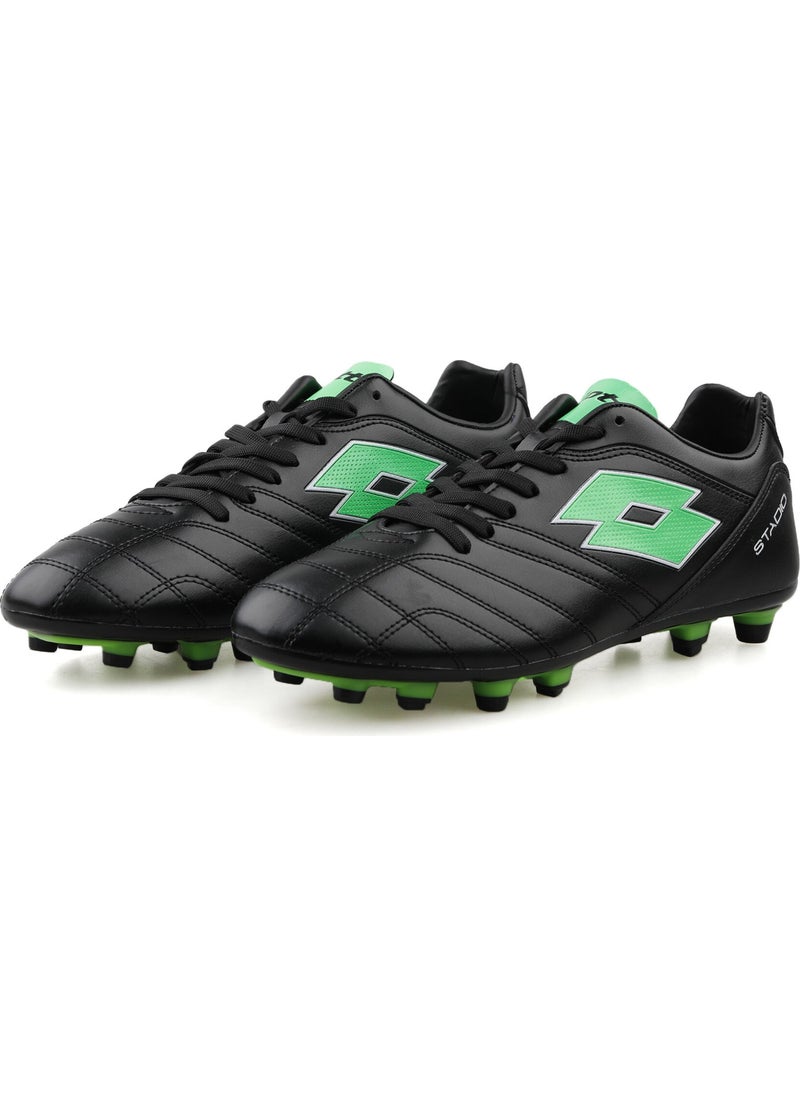 LOTTO - 3m Stadio Fg 3fx Men's Turf Football Shoes 101365335 Black - Image 1