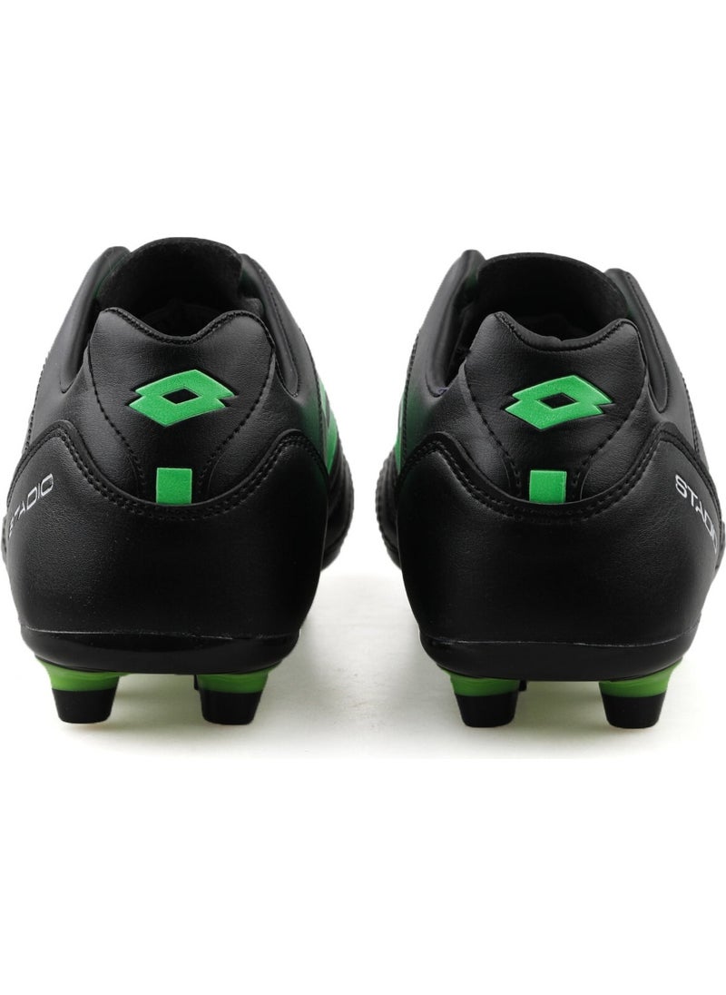 LOTTO - 3m Stadio Fg 3fx Men's Turf Football Shoes 101365335 Black - Image 1