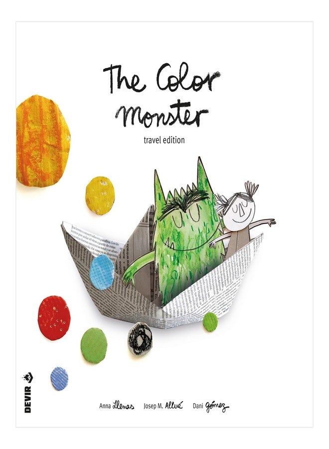 Devir - The Color Monster Travel Board Game, Cooperative Emotional Learning Game for Kids & Families, 2-5 Players, Ages 4+, Playtime 25, (English Version) - Image 2