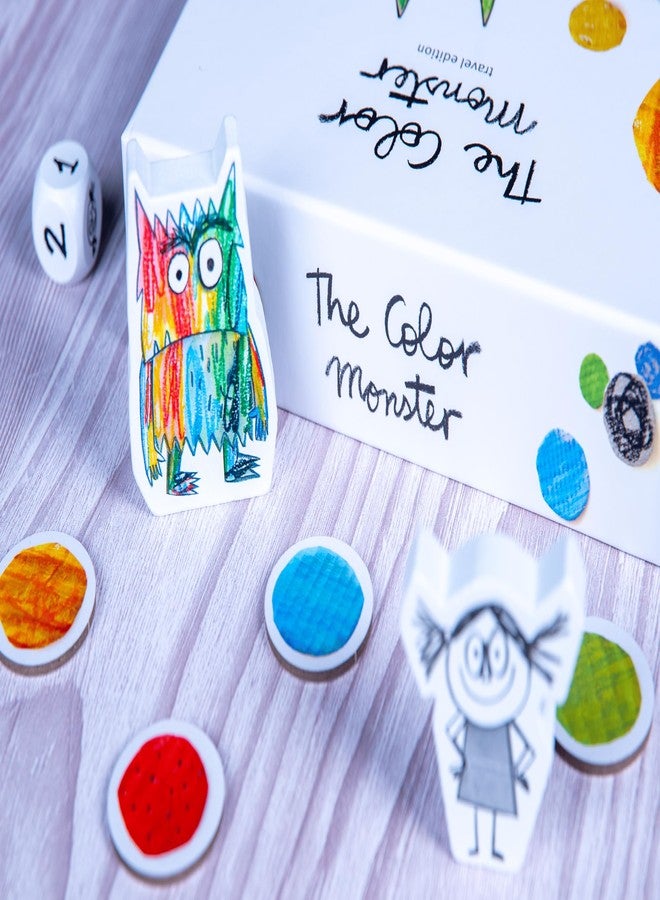 Devir - The Color Monster Travel Board Game, Cooperative Emotional Learning Game for Kids & Families, 2-5 Players, Ages 4+, Playtime 25, (English Version) - Image 4