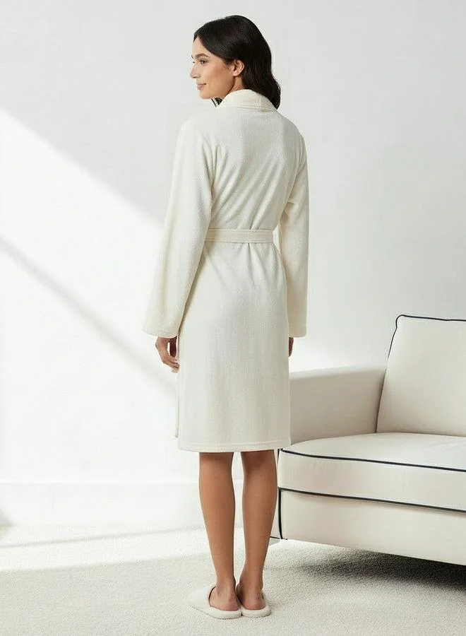 Splash FAV  Robe with Belt and Slippers for Women | Best Price UAE