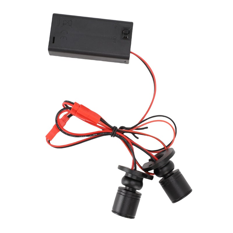 Jewelry Display Spotlight 1 to 2 Small Spotlight 5V LED Battery Powered for Jewelry Cabinet Entryway Table Shelf - Image 2