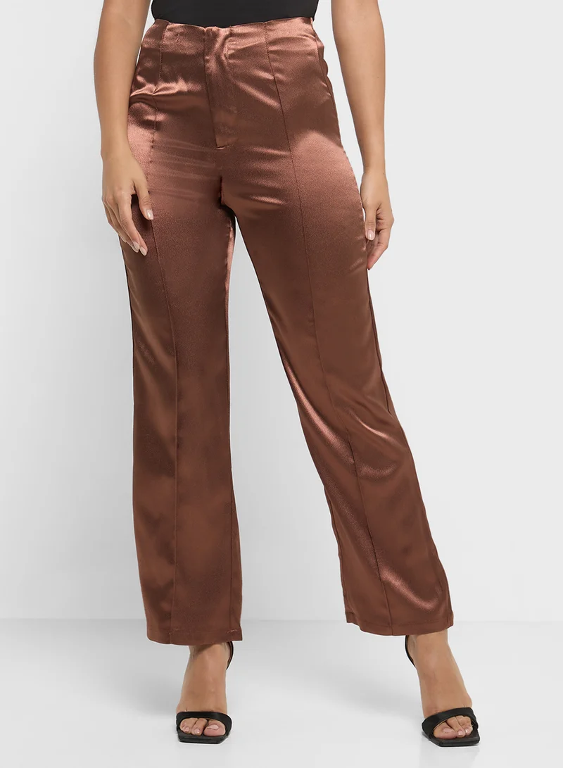 ELLA Satin Blazer & Pant Set