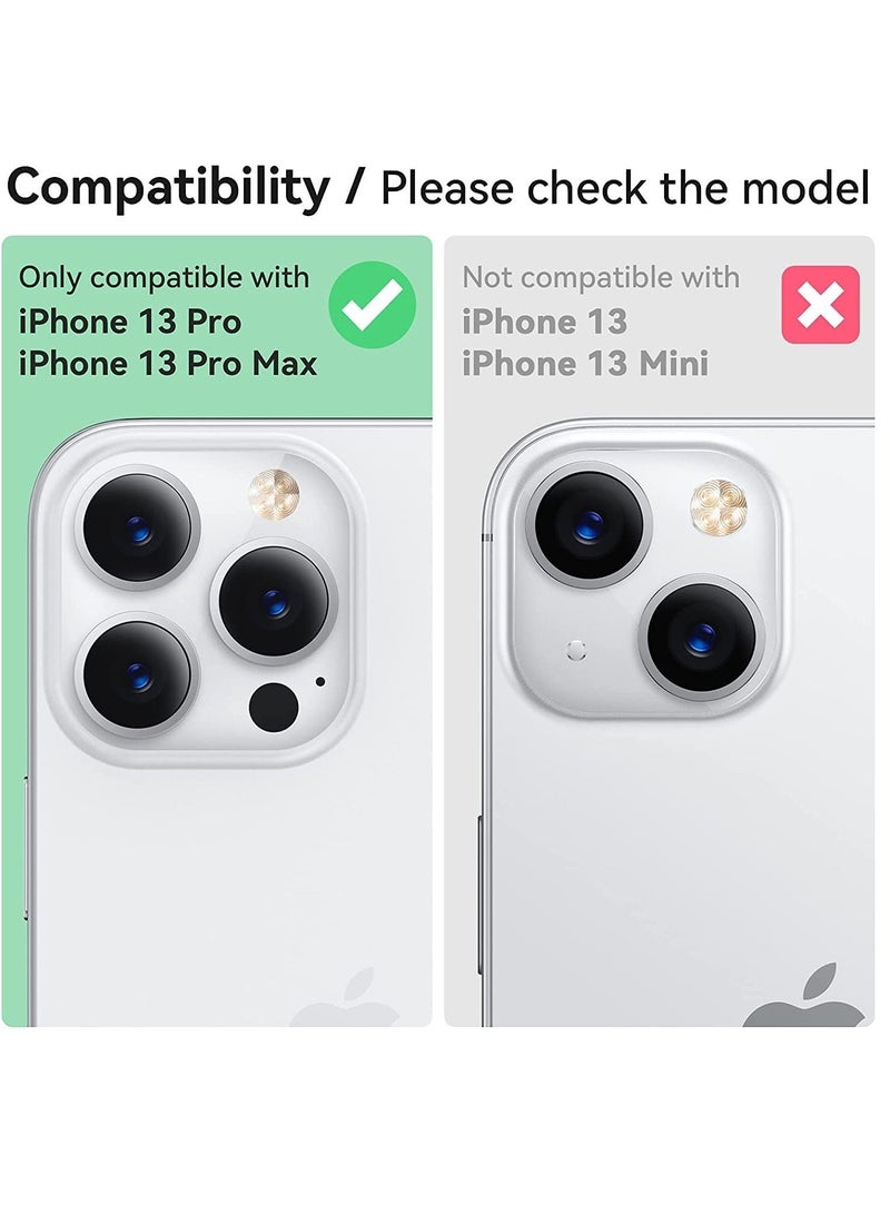 DUSALA Camera Lens Protector for iPhone 13 Pro/Pro Max Series - GREEN - Image 2