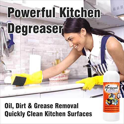 Pfroziel Chimney & Kitchen Cleaner spray Combo Eco-Friendly Heavy Duty All Purpose Hard Stain Cleaner and Kitchen Cleaning Spray, Removes Tough Stove, Oil, Grease, Chimney, Wall, Sink, Countertop - Image 5