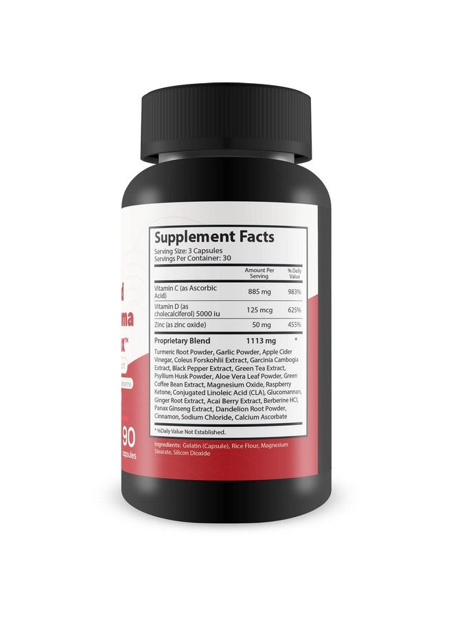 Pro Blood Cinna Chroma Health Max - Natural Blood Health Support with Cinnamon, Turmeric, Berberine, Vitamin D, Vitamin C, Zinc & More - Promote Balanced Blood Health & Improved Blood Flow - Image 2