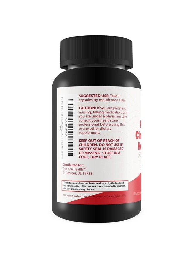 Pro Blood Cinna Chroma Health Max - Natural Blood Health Support with Cinnamon, Turmeric, Berberine, Vitamin D, Vitamin C, Zinc & More - Promote Balanced Blood Health & Improved Blood Flow - Image 3