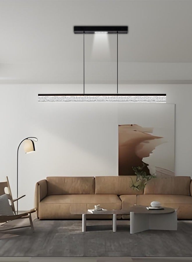 أضواء المطعم طويلة الشكل القلادة، منضدة الحد الأدنى البسيطة والحديثة، منضدة الطعام، غرفة الطعام، أضواء المطعم - Image 3