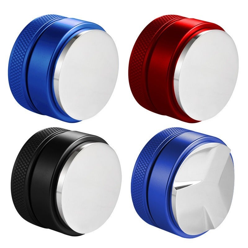 Macaron Coffee Powder Presser, Stainless Steel Espresso Tamper with Adjustable Pressure - Image 2