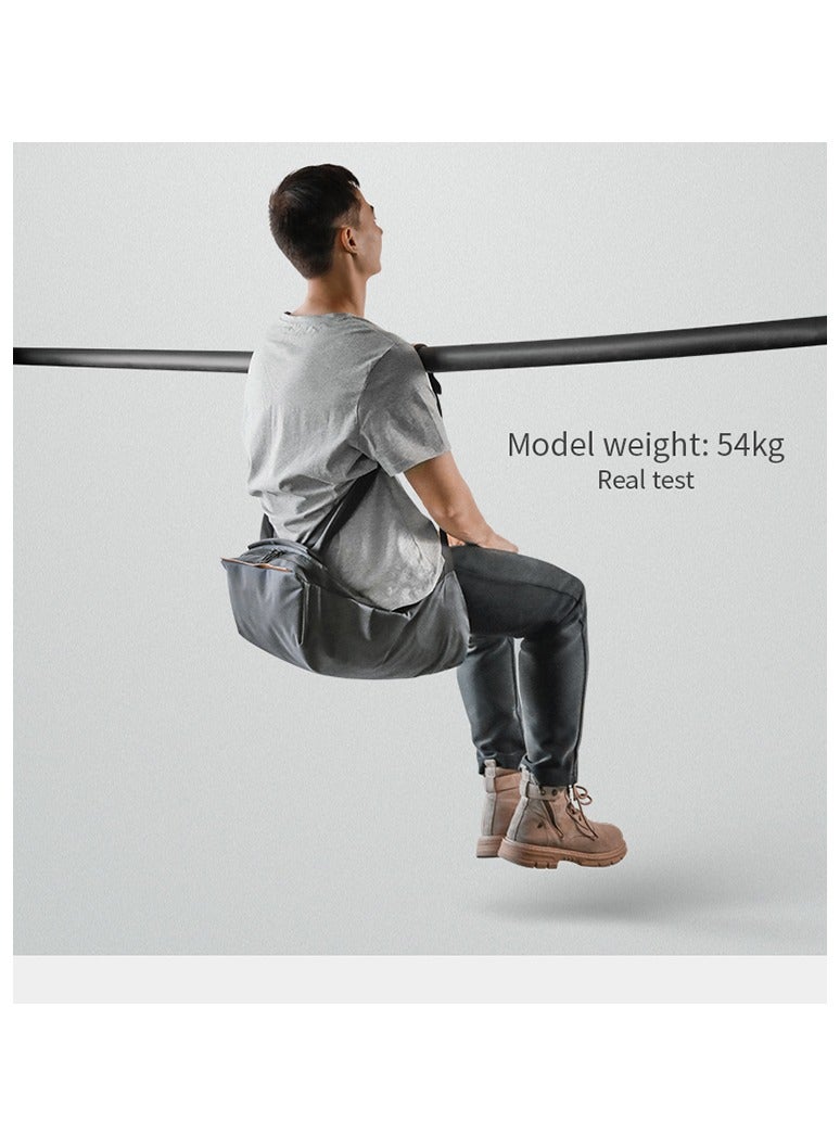 كينغسونز حقيبة ظهر للكمبيوتر المحمول مضادة للسرقة 15.6 بوصة كينجسونز تعصر هاتفك بدون إخراج شحن USB KS3207 - حافظ على أمتعتك تحت الغطاء وسحابات مخفية ، وحمل كتف لحمل 54 كجم - Image 3