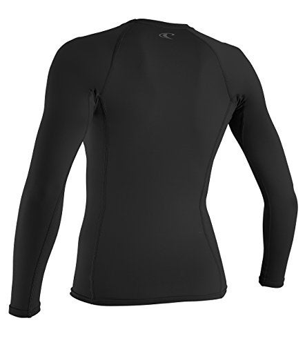 O'Neill Women's Thermo-X Long Sleeve Crew, UPF 50+ Sun Protection, Lightweight Warm Base Layer or Stand-Alone Layer for Surfing, Paddleboarding, Swimming, Black, Small - Image 2