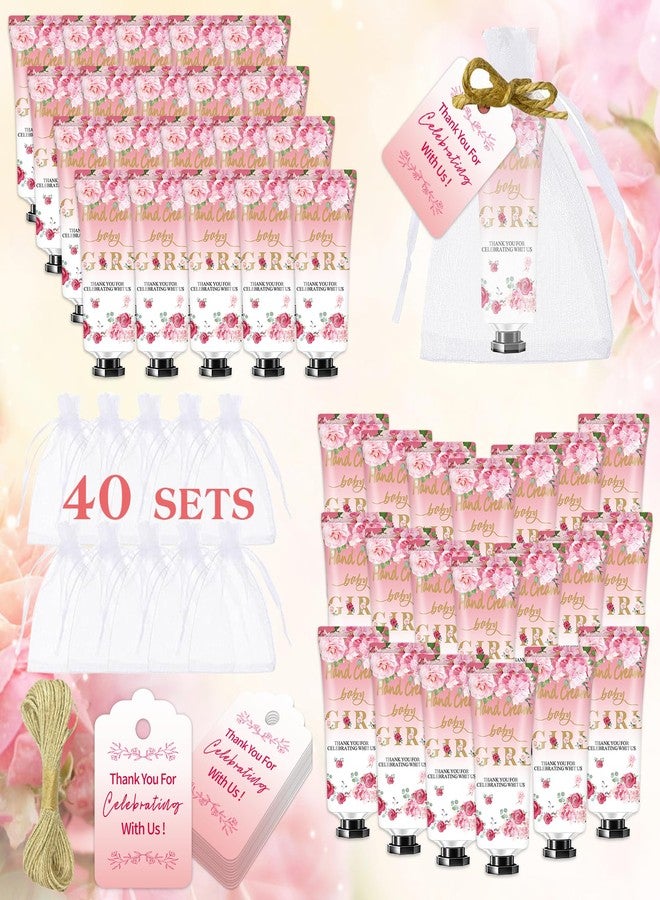 MZANK Multipurpose Baby Shower Party Favors - 40 Pack Hand Cream Sets, Wedding & Thank You Gifts for Guests - Image 1
