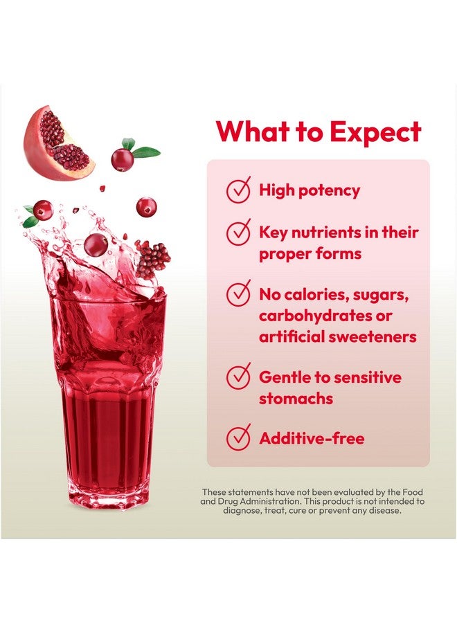 ANDREW LESSMAN Efficient C + Cranberry Benefits 30 Packets - Immune, Energy, Stress and Urinary Tract Support. Reinvention of The Vitamin C Drink. No Calories. No Sugar. No Carbs. Easy to Mix. - Image 4