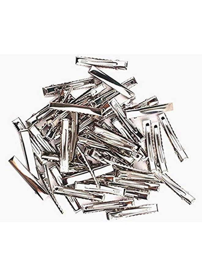 DIY Crafts DIY Crafts Pack Of 50 Pcs, Size No # 2, Hair Clips Single Prong Metal Alligator Clips Hairbow Acce (Pack Of 50 Pcs, Size No # 2)  - Image 3